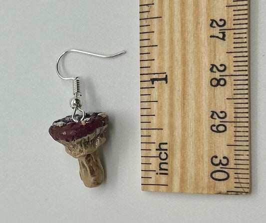 Fly Agaric Mushroom Earrings