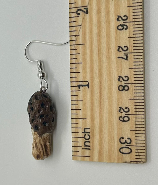 Morel Mushrooms Earrings
