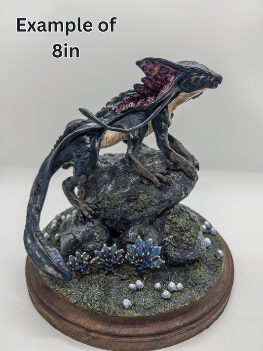 Large Custom Sculpture- 8in